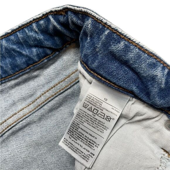 OLD NAVY Button Down Denim Skirt Size 10 - Picture 4 of 4